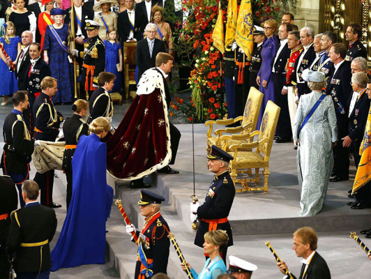Guillermo-Alejandro y Máxima ya son los reyes de Holanda