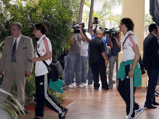 FOTOS: Selección de México ya está en San Pedro Sula