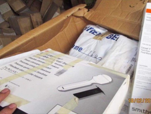 Decomisan insumos del HEU en Comayagüela