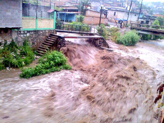 Alerta amarilla en Distrito Central, Choluteca y Cortés