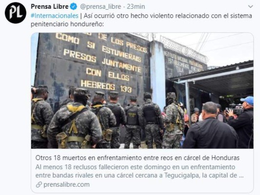 Así informó la prensa internacional la reyerta en la cárcel de Siria