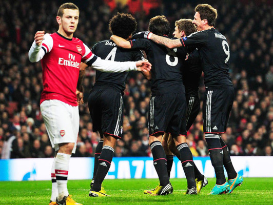 Bayern Múnich sacó su 'Arsenal' en Londres