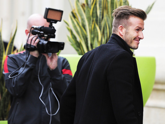 FOTOS: Beckham, el más mediático del PSG pese a no jugar