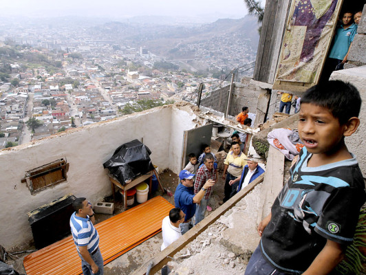 Los estragos que dejó la tormenta en Tegucigalpa y Comayagüela