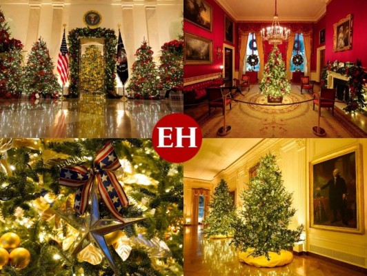 FOTOS: Así será la última Navidad de Melania Trump en la Casa Blanca