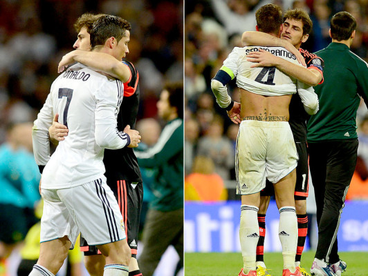 Las lágrimas del Real Madrid por la eliminación