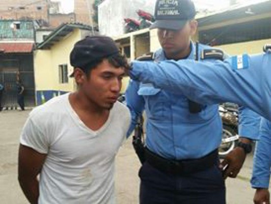 Walter Ariel Ríos fue capturado horas después de registrarse la quema de la unidad del transporte público en la capital.