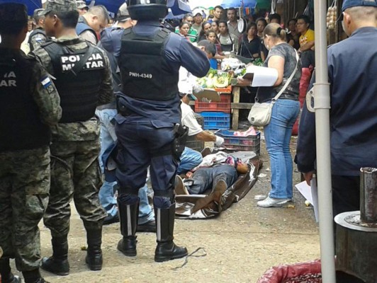 Acribillan a una mujer en mercado de Comayagüela