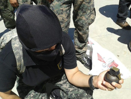 Una granada, armas y droga incautan en cárcel de Támara