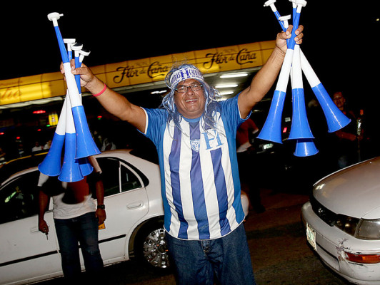Honduras celebra a lo grande la clasificación