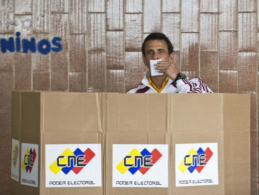 Quiero que Venezuela tenga democracia: Capriles