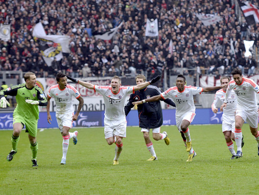 Bayern gana la Bundesliga a 6 juegos del final