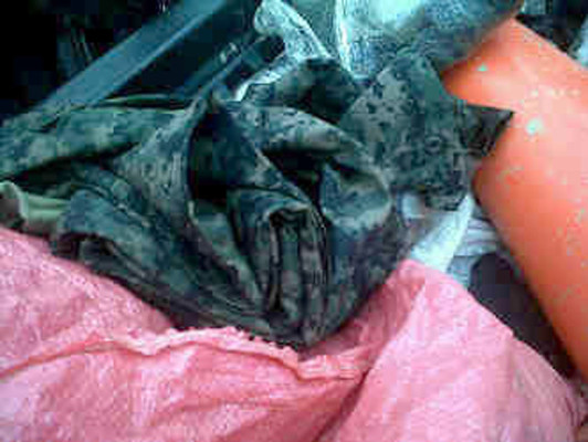 Decomisan arsenal e indumentaria policial y militar en Colón