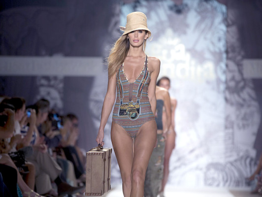 Sensuales y diminutas prendas para la playa