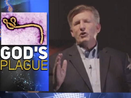 'Ébola es una nueva plaga contra ateos y homosexuales'