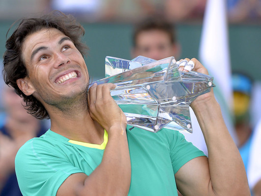 Nadal vence a Del Potro y gana Indian Wells