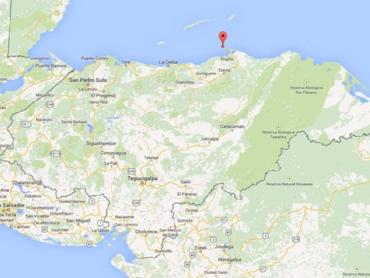 Sismo de 3.1 grados en el norte de Honduras
