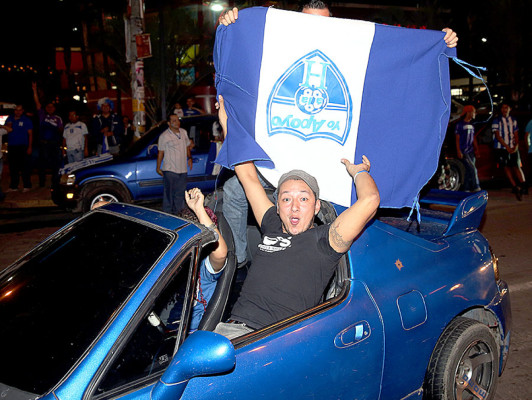 Honduras celebra a lo grande la clasificación