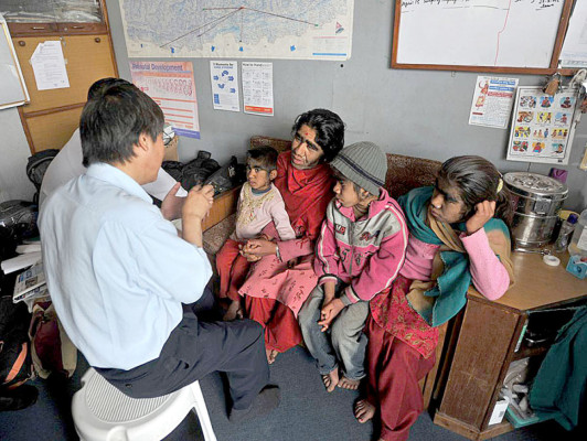 Familia 'hombre lobo'