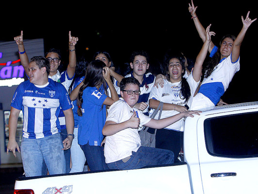 Honduras celebra a lo grande la clasificación