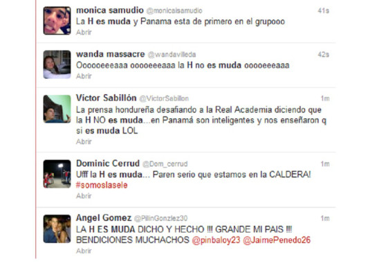 En Panamá la H es muda