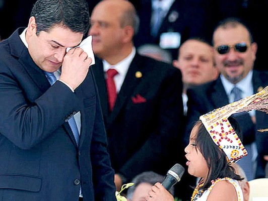 La niña que hizo llorar a JOH