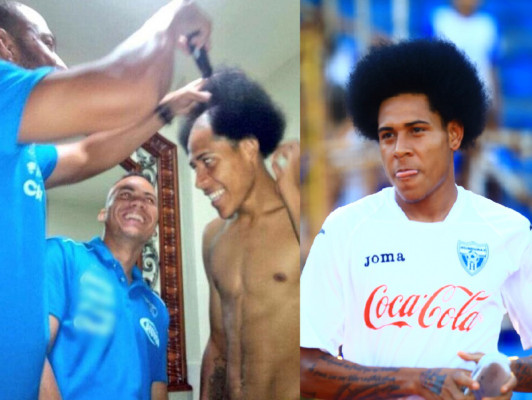 Henry Figueroa pierde su afro por integrar la Selección de Honduras