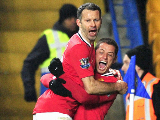 Manchester United empata al Chelsea en gran remontada