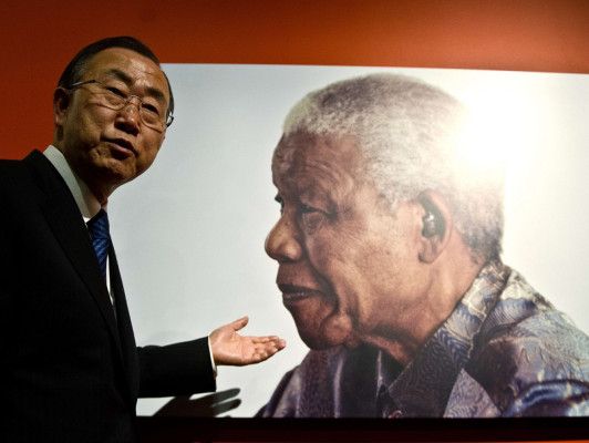 Despiden a Nelson Mandela