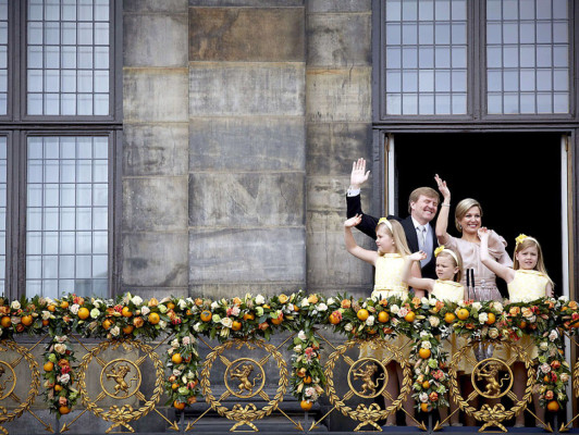 Guillermo-Alejandro y Máxima ya son los reyes de Holanda