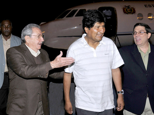 Evo Morales: Salud de Hugo Chávez es muy preocupante