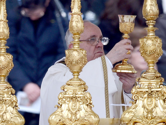 FOTOS: La multitudinaria asunción del Papa Francisco