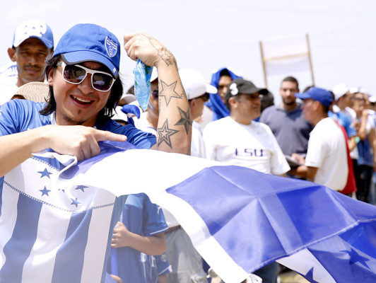 FOTOGALERÍA: El color del Honduras-México