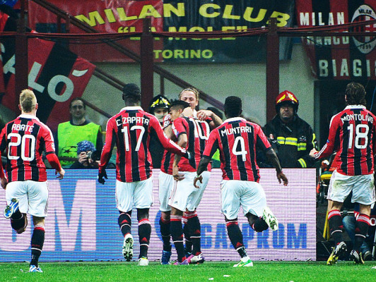 Milán derribó al Barça en San Siro