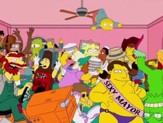 VIDEO: Los Simpson y su estilo de bailar el Harlem Shake