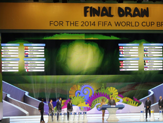 Mundial de Brasil tendrá 3 Grupos de la Muerte