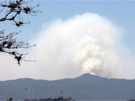 Tres grandes incendios en el Distrito Central