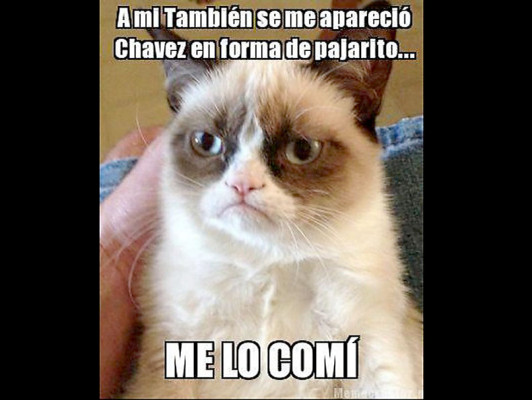 Maduro critica que se rían de él por haber visto a Chávez en pajarito