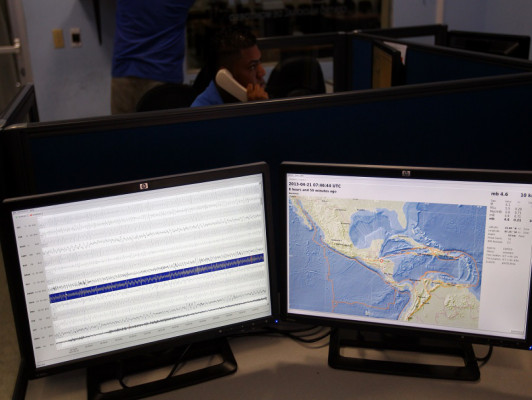 Tres sismos sacuden zona norte de Honduras