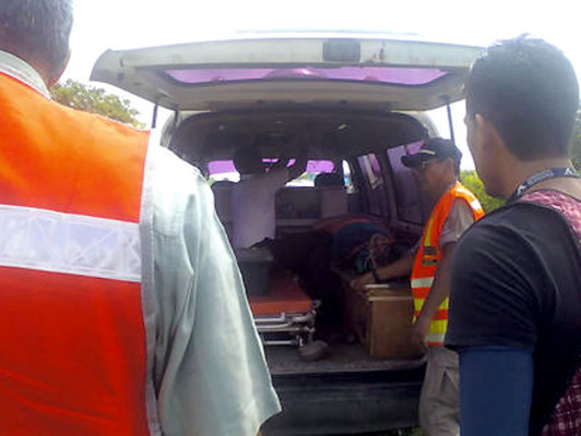 Dos heridos en accidente de avión ultraligero