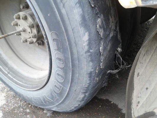 Al menos dos heridos en accidente en capital de Honduras