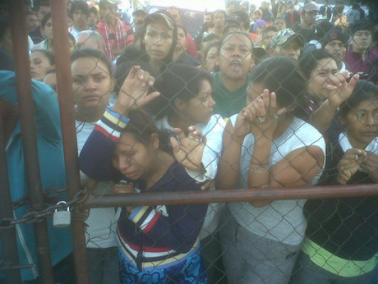 Incendio apocalíptico en penal de la región central de Honduras