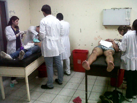 Al menos tres heridos deja tiroteo en centro penal de San Pedro Sula