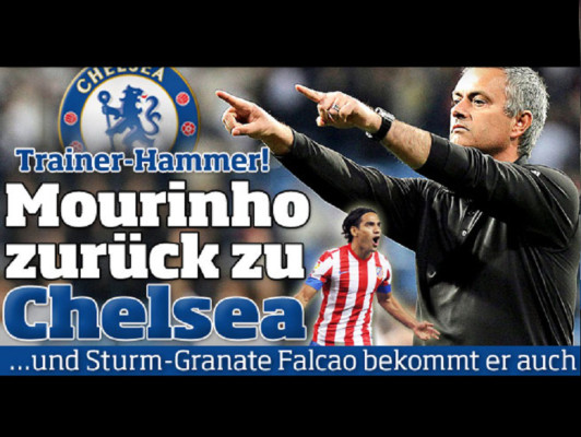 Dan por hecho fichaje de Mourinho por el Chelsea