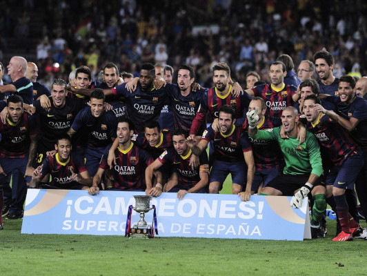 Barça gana la Supercopa, su primer título de la temporada