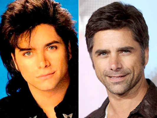 El antes y después de los famosos