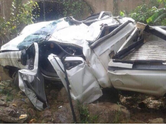 Cuatro muertos en accidente en el norte de Honduras
