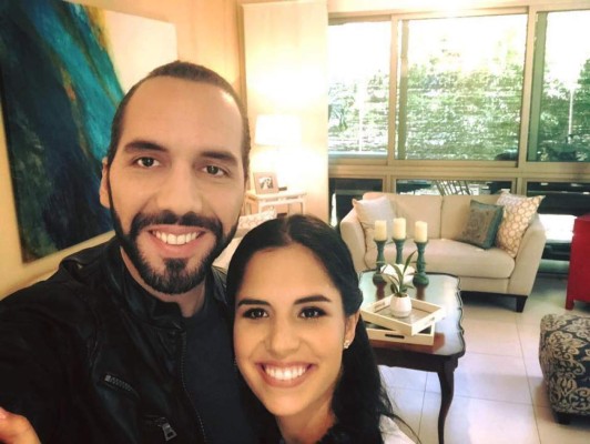 Ella es Gabriela Rodríguez, la esposa del presidente electo de El Salvador Nayib Bukele