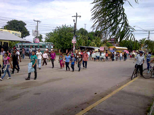 Protestan por aseguramiento de bienes