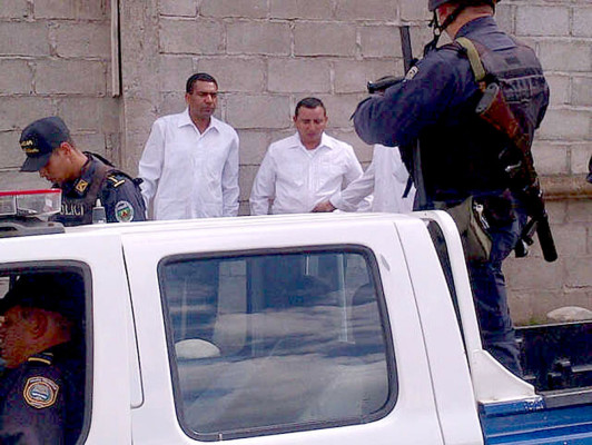 Decomisan armas a cuerpo de seguridad de alcalde de Talanga